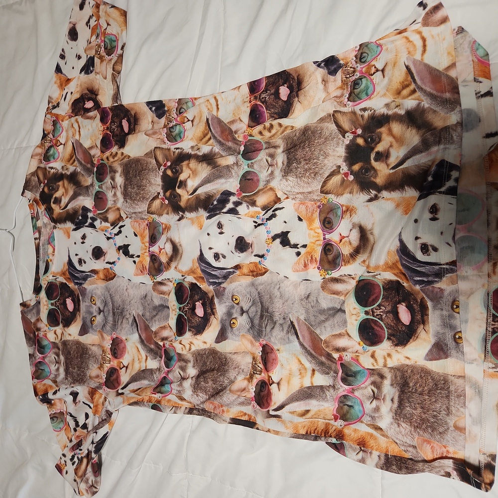 long (30 inch) animal sleep dress or lounge wear